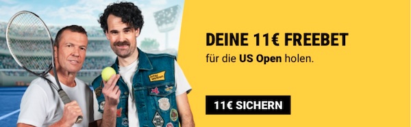 Hol dir eine Interwetten Gratiswette für deine Wetten auf die US Open 2024!