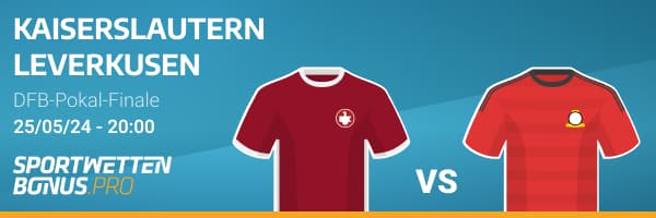 Vorschau, Angebote und Quoten zum DFB-Pokal Endspiel Lautern vs. Leverkusen