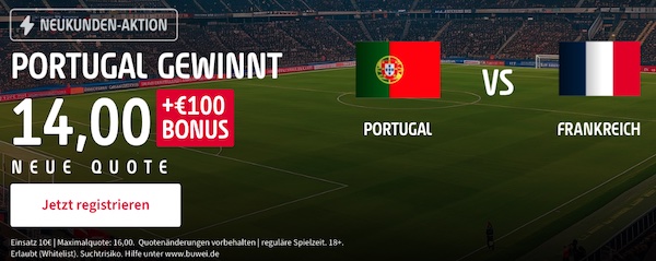 Tipico verbessert die Portugal Siegquote um 300%!